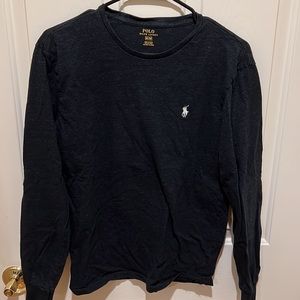 Polo Ralph Lauren Men’s Medium (M) Long-Sleeve T-Shirt | Black | Great Condition